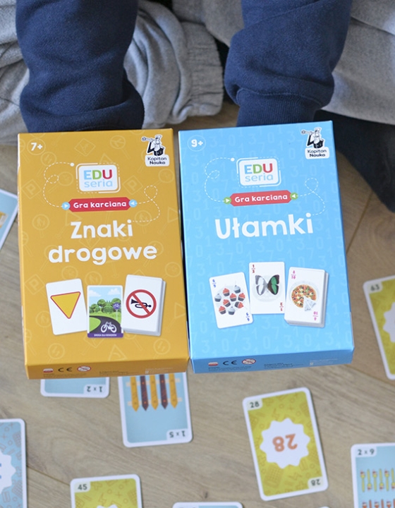 EDUseria – Edukacyjne gry karciane dla dzieci, które uczą