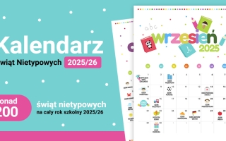 Kalendarz Świąt Nietypowych 2025/2026 do druku