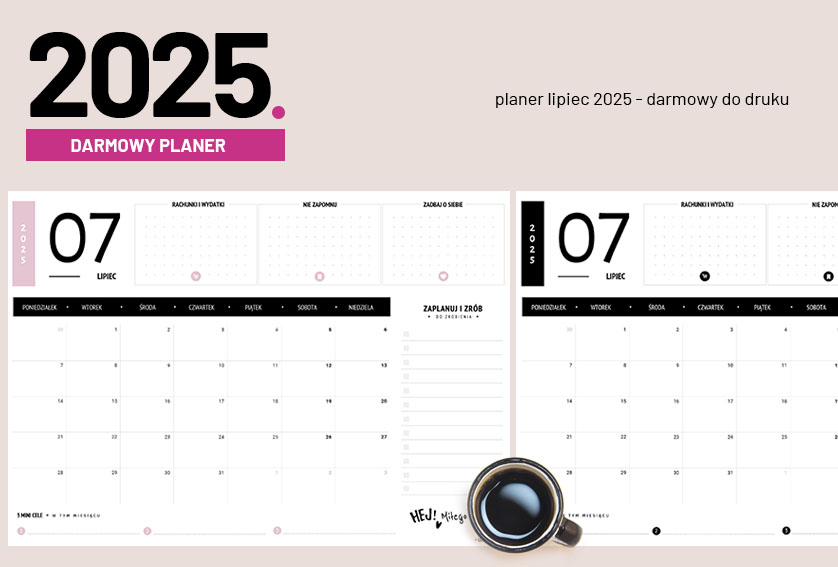 Planer lipiec 2025 do druku