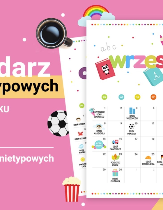 Kalendarz Świąt Nietypowych do druku