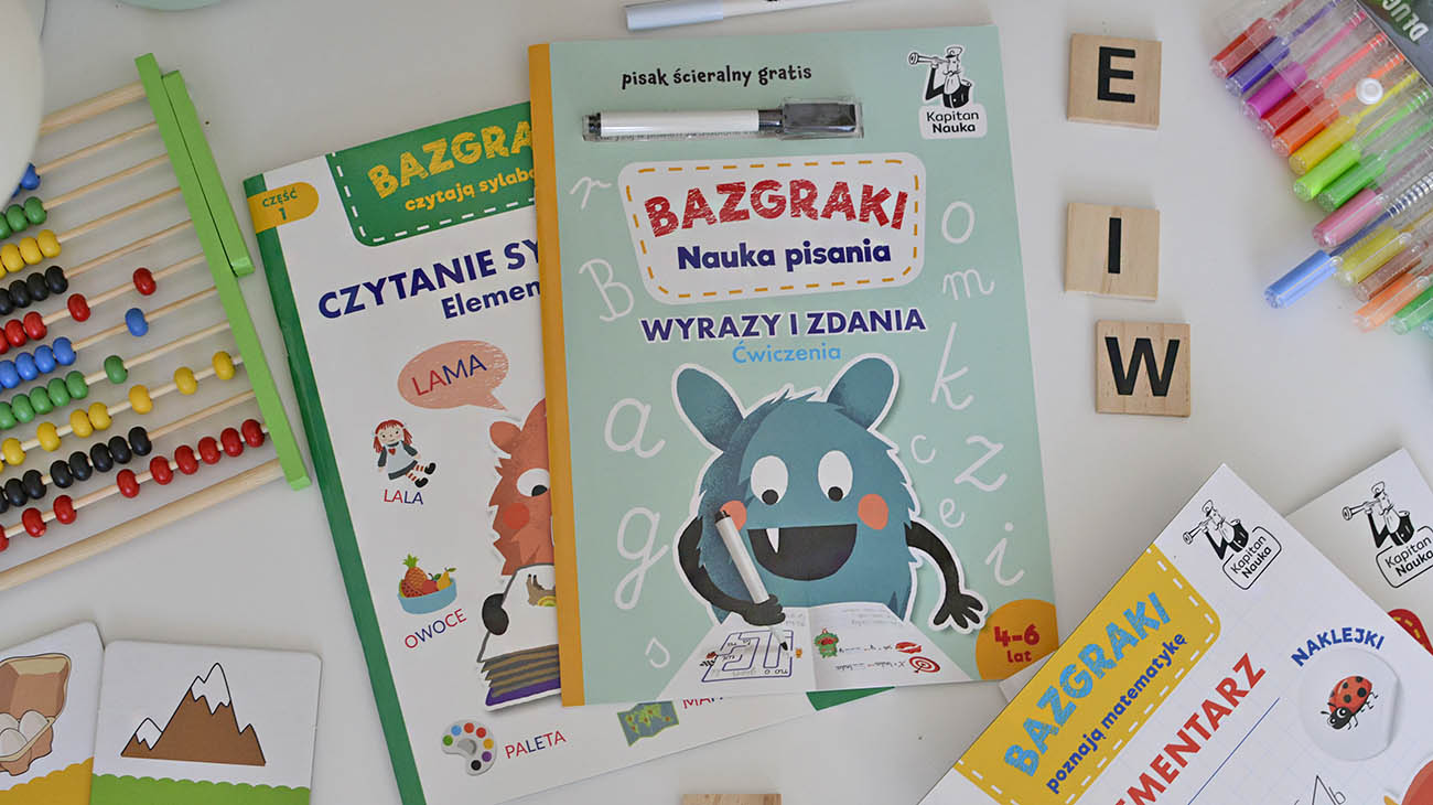 Bazgraki - uczą i bawią!