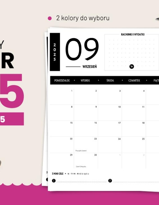 Planer wrzesień 2025 do druku