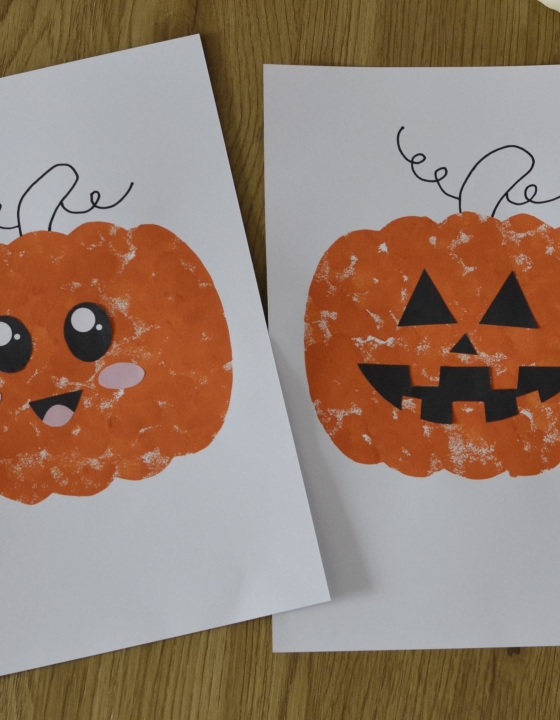 Dynia na dwa sposoby – darmowy szablon