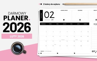 Planer luty 2026 do druku – za darmo!